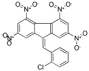 9-(2-CHLOROBENZYLIDENE)-2,4,5,7-TETRANITRO-9H-FLUORENE Struktur