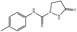 N-(4-METHYLPHENYL)-3-OXO-1-PYRAZOLIDINECARBOXAMIDE Struktur