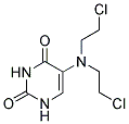 2,6-DIHYDROXY-5-BIS[2-CHLOROETHYL]AMINOPYRIMIDINE Struktur