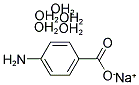 SODIUM 4-AMINOBENZOATE PENTAHYDRATE Struktur