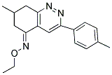 AZAETHOXY(7-METHYL-3-(4-METHYLPHENYL)(6,7,8-TRIHYDROCINNOLIN-5-YLIDENE))METHANE Struktur