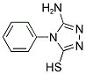 5-AMINO-4-PHENYL-4 H-[1,2,4]TRIAZOLE-3-THIOL Struktur