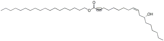 N-OCTADECYL RICINOLEATE Struktur