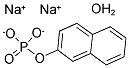 2-NAPHTHYL PHOSPHATE, DISODIUM SALT HYDRATE Struktur