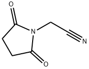 2-(2,5-DIOXOTETRAHYDRO-1H-PYRROL-1-YL)ACETONITRILE Struktur