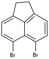 5,6-DIBROMOACENAPHTHENE Struktur