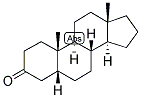 5-BETA-ANDROSTAN-3-ONE Struktur