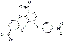 3-NITRO-2,6-DI(4-NITROPHENOXY)BENZONITRILE Struktur