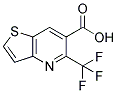 5-(TRIFLUOROMETHYL)THIENO[3,2-B]PYRIDINE-6-CARBOXYLIC ACID Struktur