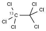 HEXACHLOROETHANE (1-13C) Struktur