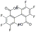 3,3',4,4',5,5',6,6'-OCTAFLUORO[1,1'-BIPHENYL]-2,2'-DICARBOXYLIC ACID Struktur