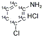 3-CHLOROANILINE HYDROCHLORIDE, [14C(U)] Struktur