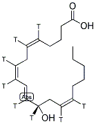 12(S)-HETE-[5,6,8,9,11,12,14,15-3H(N)]- Struktur