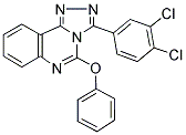 3-(3,4-DICHLOROPHENYL)-5-PHENOXY[1,2,4]TRIAZOLO[4,3-C]QUINAZOLINE Struktur