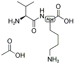 H-VAL-LYS-OH ACETATE SALT Struktur