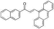 3-(9-ANTHRYL)-1-(2-NAPHTHYL)PROP-2-EN-1-ONE Struktur