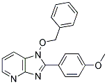 1-(BENZYLOXY)-2-(4-METHOXYPHENYL)-1H-IMIDAZO[4,5-B]PYRIDINE Struktur