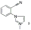 1-(2-CYANOPHENYL)-3-METHYL-1H-IMIDAZOL-3-IUM IODIDE Struktur