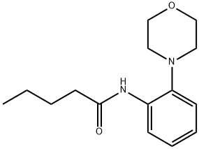 N-(2-MORPHOLINOPHENYL)PENTANAMIDE Struktur