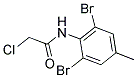 2-CHLORO-N-(2,6-DIBROMO-4-METHYLPHENYL)ACETAMIDE Struktur