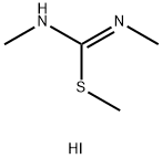 METHYL N-METHYL-(METHYLAMINO)METHANIMIDOTHIOATE HYDROIODIDE Struktur