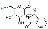 METHYL 2-DEOXY-2-N-PHTHALIMIDO-B-D-GLUCOPYRANOSIDE Struktur