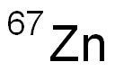 ZINC-67 Struktur