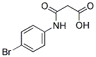 3-(4-BROMOANILINO)-3-OXOPROPANOIC ACID Struktur