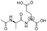 AC-D-ALA-D-GLU-OH Struktur