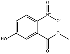 METHYL 5-HYDROXY-2-NITROBENZOATE Struktur