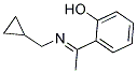 2-[(CYCLOPROPYLMETHYL)ETHANIMIDOYL]PHENOL Struktur