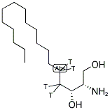 D-ERYTHRO-DIHYDROSPHINGOSINE, [4,5-3H] Struktur