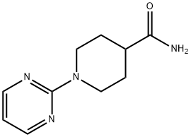 1-(2-PYRIMIDINYL)-4-PIPERIDINECARBOXAMIDE Struktur