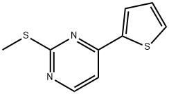 2-(METHYLTHIO)-4-THIEN-2-YLPYRIMIDINE