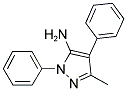 3-METHYL-1,4-DIPHENYL-1H-PYRAZOL-5-AMINE Struktur