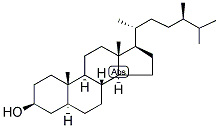 5ALPHA-CHOLESTAN-24ALPHA-METHYL-3BETA-OL Struktur