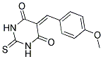 5-ANISYLIDENE-2-THIOBARBITURIC ACID Struktur