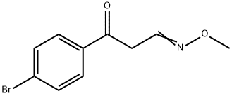 3-(4-BROMOPHENYL)-3-OXOPROPANAL O-METHYLOXIME Struktur