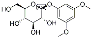 3,5-DIMETHOXYPHENYL-BETA-D-GLUCOPYRANOSIDE Struktur