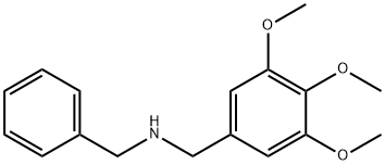 BENZYL-(3,4,5-TRIMETHOXY-BENZYL)-AMINE Struktur