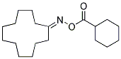 1-([(CYCLOHEXYLCARBONYL)OXY]IMINO)CYCLODODECANE Struktur