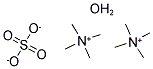 TETRAMETHYLAMMONIUM SULFATE HYDRATE Struktur