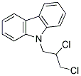 9-(2,3-DICHLOROPROPYL)-9H-CARBAZOLE Struktur