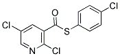 4-CHLOROPHENYL 2,5-DICHLOROPYRIDINE-3-CARBOTHIOATE Struktur