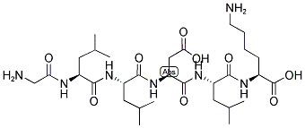 GLY-LEU-LEU-ASP-LEU-LYS Struktur