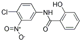 N1-(4-CHLORO-3-NITROPHENYL)-2-HYDROXYBENZAMIDE Struktur