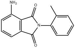 4-AMINO-2-O-TOLYL-ISOINDOLE-1,3-DIONE Struktur