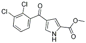 METHYL 4-(2,3-DICHLOROBENZOYL)-1H-PYRROLE-2-CARBOXYLATE Struktur