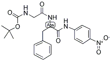 BOC-GLY-PHE-PNA Struktur