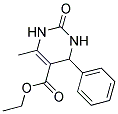 ETHYL 6-METHYL-2-OXO-4-PHENYL-1,2,3,4-TETRAHYDRO-5-PYRIMIDINECARBOXYLATE Struktur